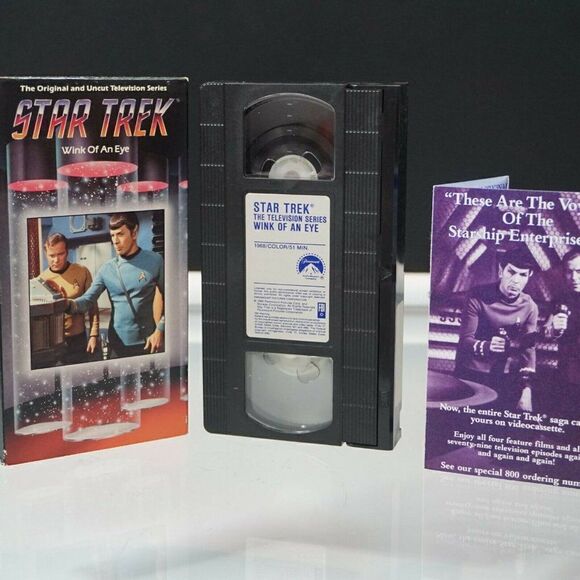 Star Trek Original TV Series VHS Episode 68 Wink Of An Eye - Picture 6 of 10